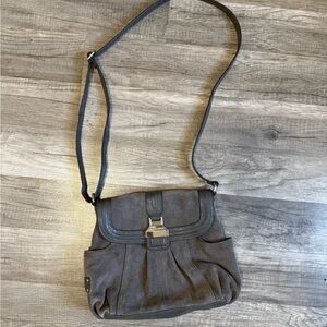 Tignanello Gray Crossbody Bag
